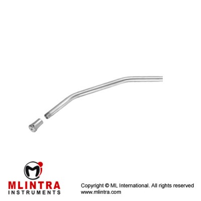 Yankauer Suction Tube Fig. 3 Stainless Steel, 13.5 cm - 5 1/4" Yankauer Suction Tube Fig. 3 Stainless Steel, 13.5 cm - 5 1/4"